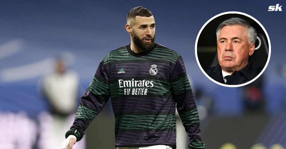 Carlo Ancelotti reveals Karim Benzema is set to start against Liverpool.