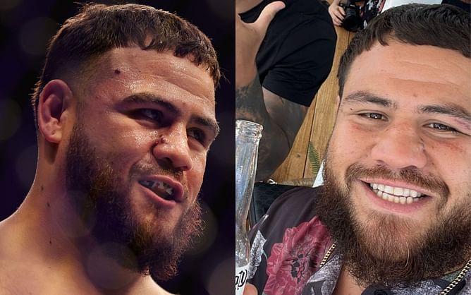Watch: Former UFC champion proudly shows off catch while fishing with Tai Tuivasa in Australia