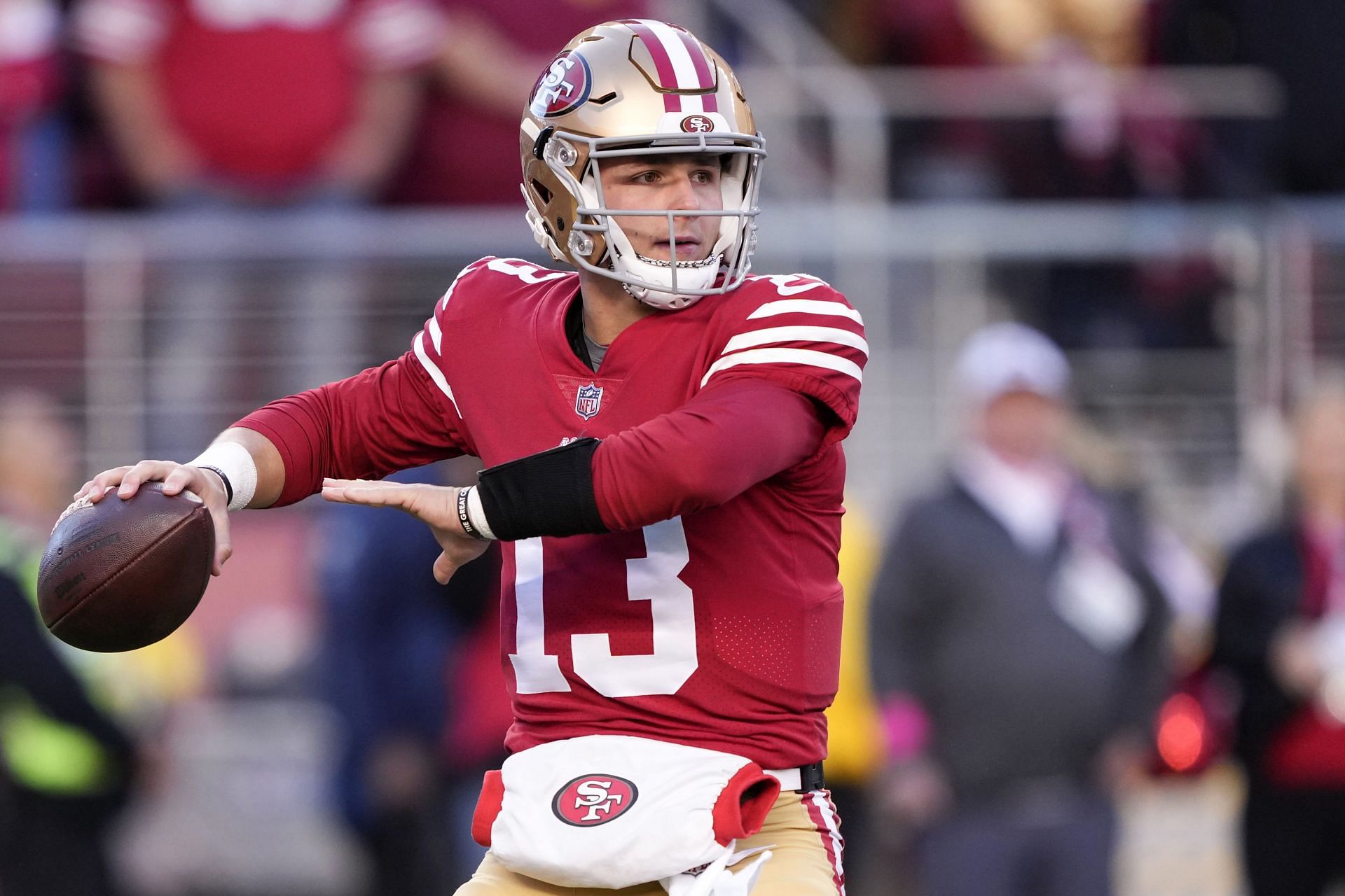 Brock Purdy continues to weigh surgery options, but 49ers still