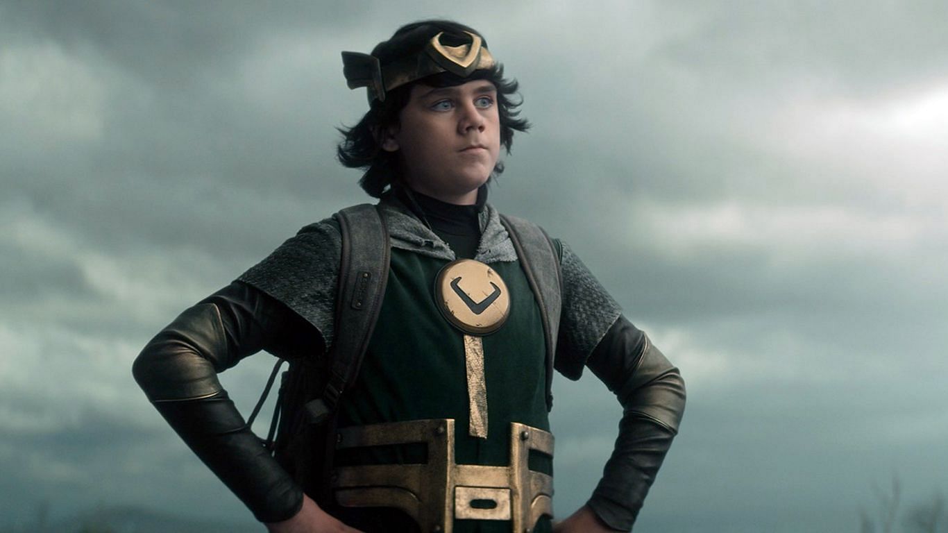 Kid Loki has powers but may lack the morals (Image via Disney+)