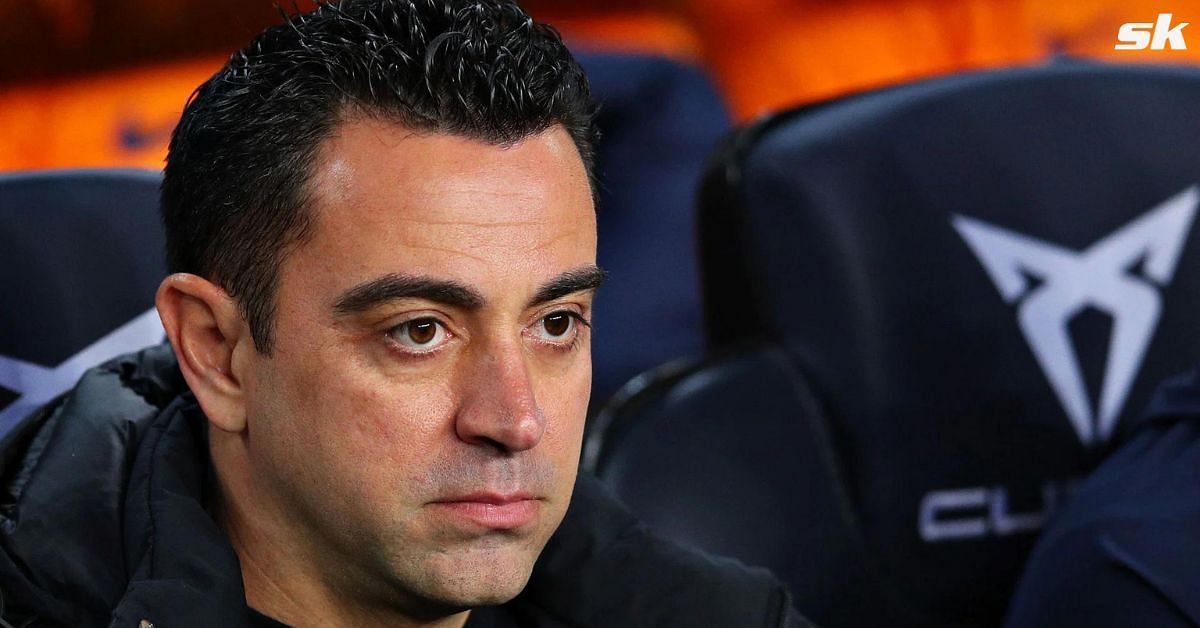 Barcelona manager Xavi reacted to defeat against Almeria