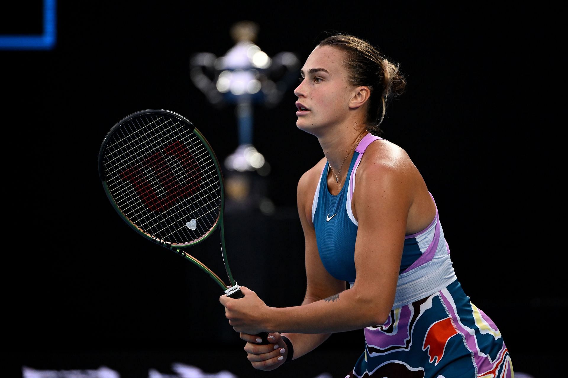 Aryna Sabalenka during the 2023 Australian Open