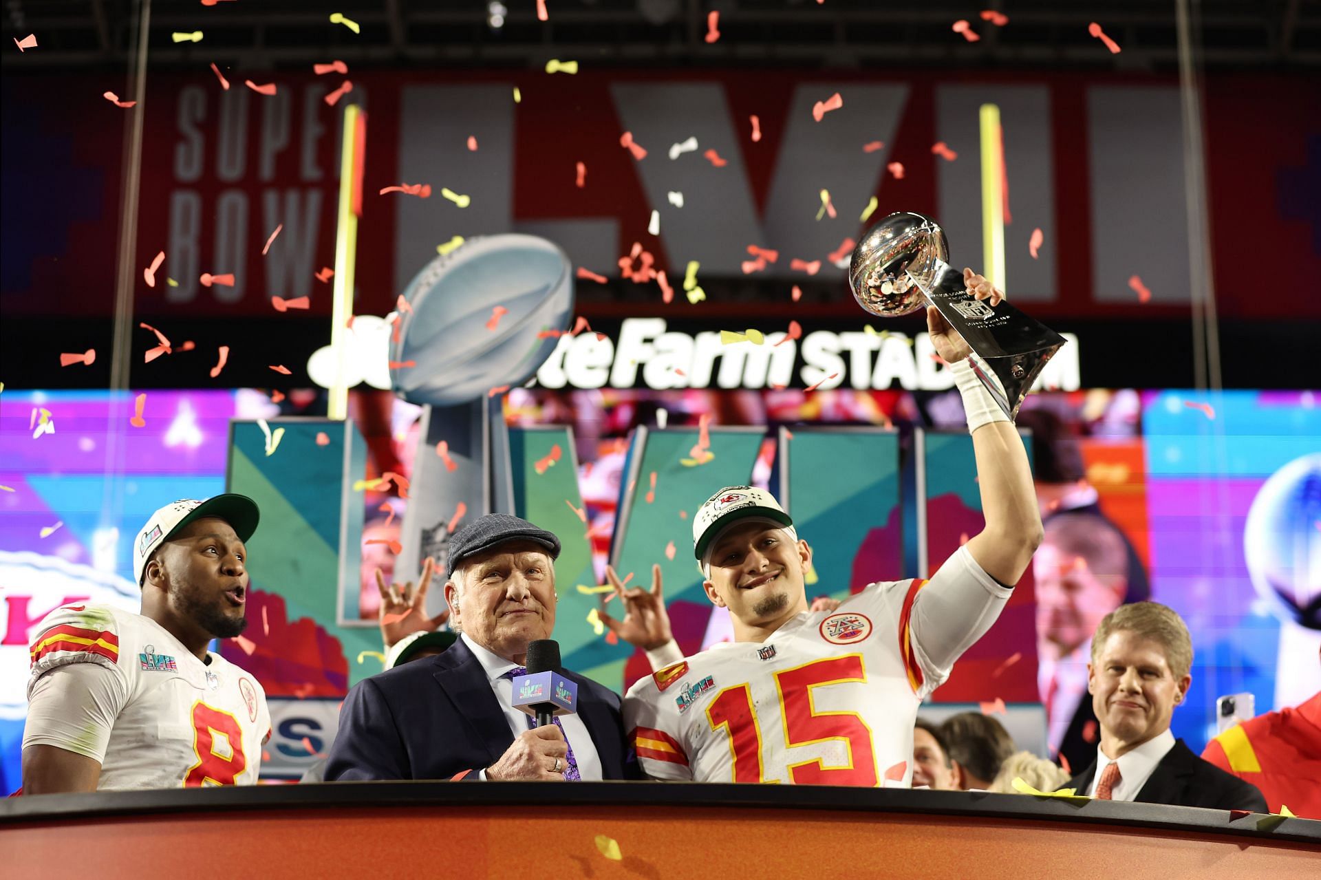 The Chiefs captured the Super Bowl win