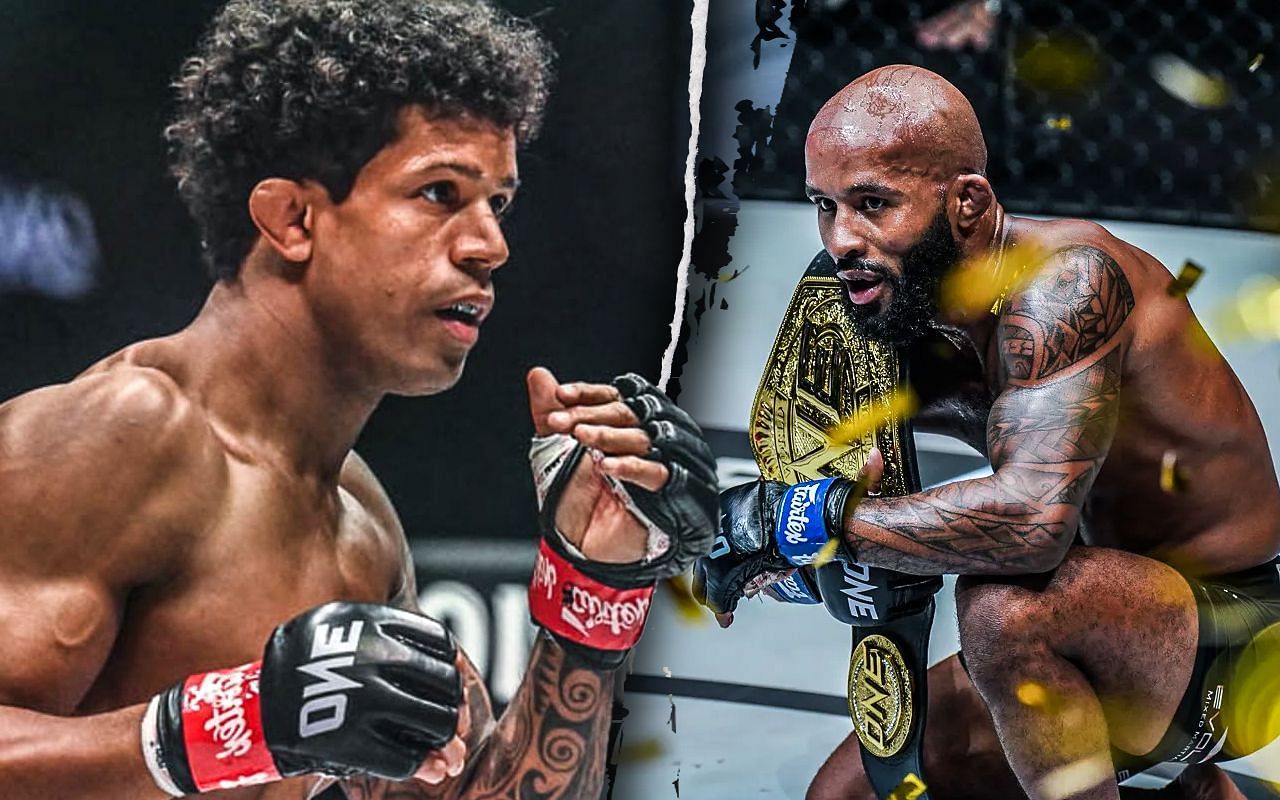 Adriano Moraes (Left) is in preparations for his third fight with Demetrious Johnson (Right)