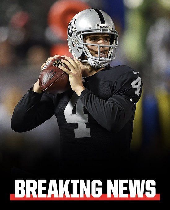 Report: Derek Carr Seeking $35 Million-Plus per Year