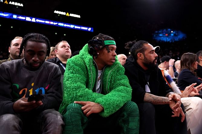 Lil Baby says “He a sniper, I’m a sniper” when asked how's he so close to James Harden