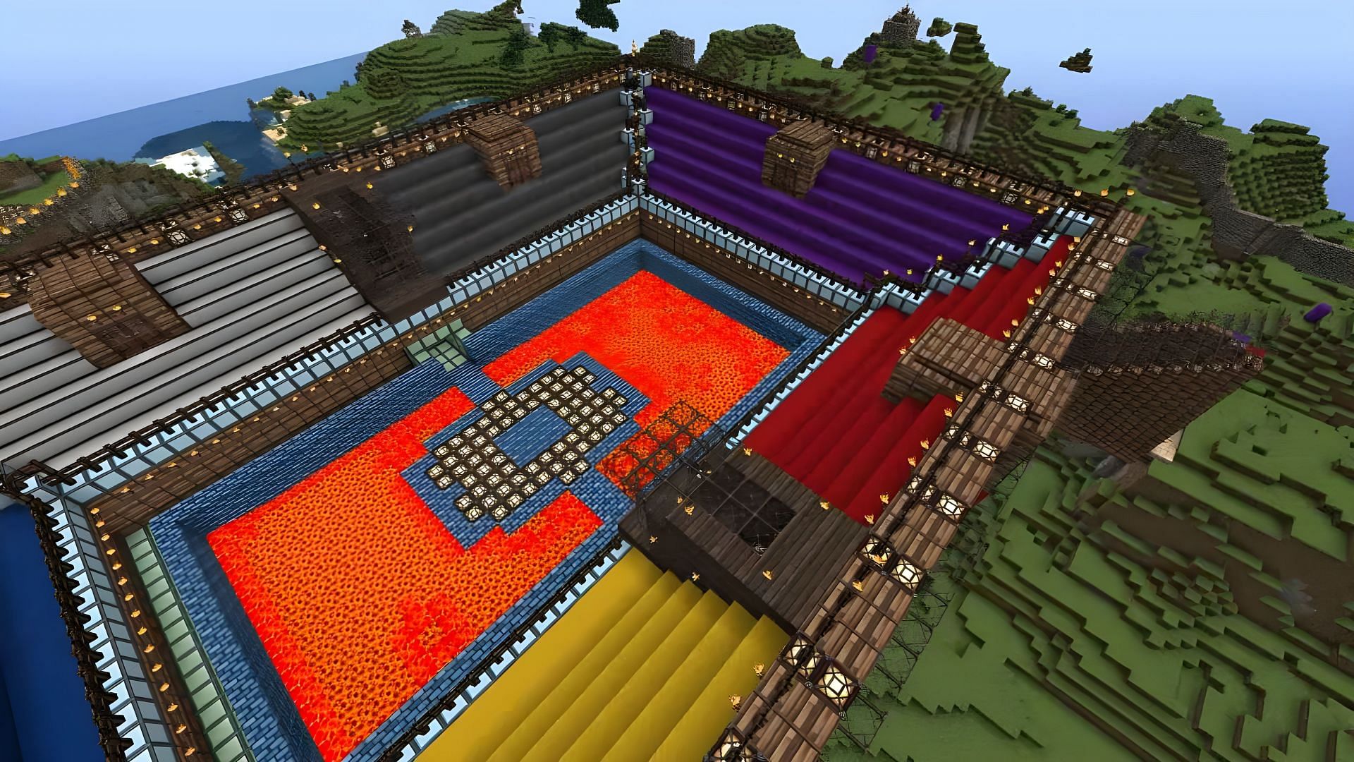 Wwe Raw Arena Minecraft