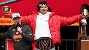Patrick Mahomes WWE belt: What's so iconic about Chiefs QB's custom belt?
