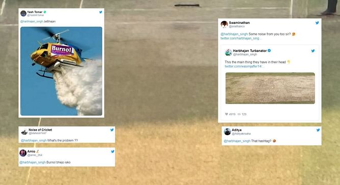 "Burnol bhejo isko" - Fans troll Harbhajan Singh for criticizing Nagpur pitch ahead of Border-Gavaskar Trophy