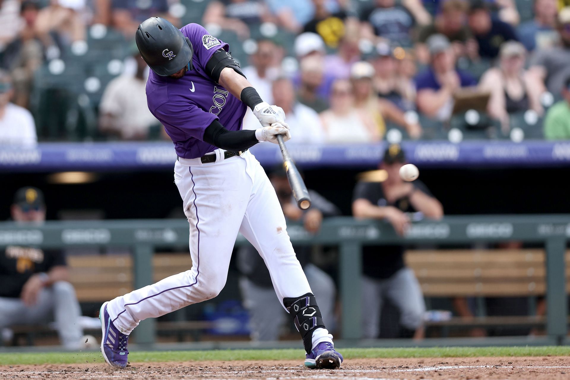 Colorado Rockies - Kris Bryant, Colorado Rockie was meant to be 😏💜 📸 :  IG// Jess Bryant