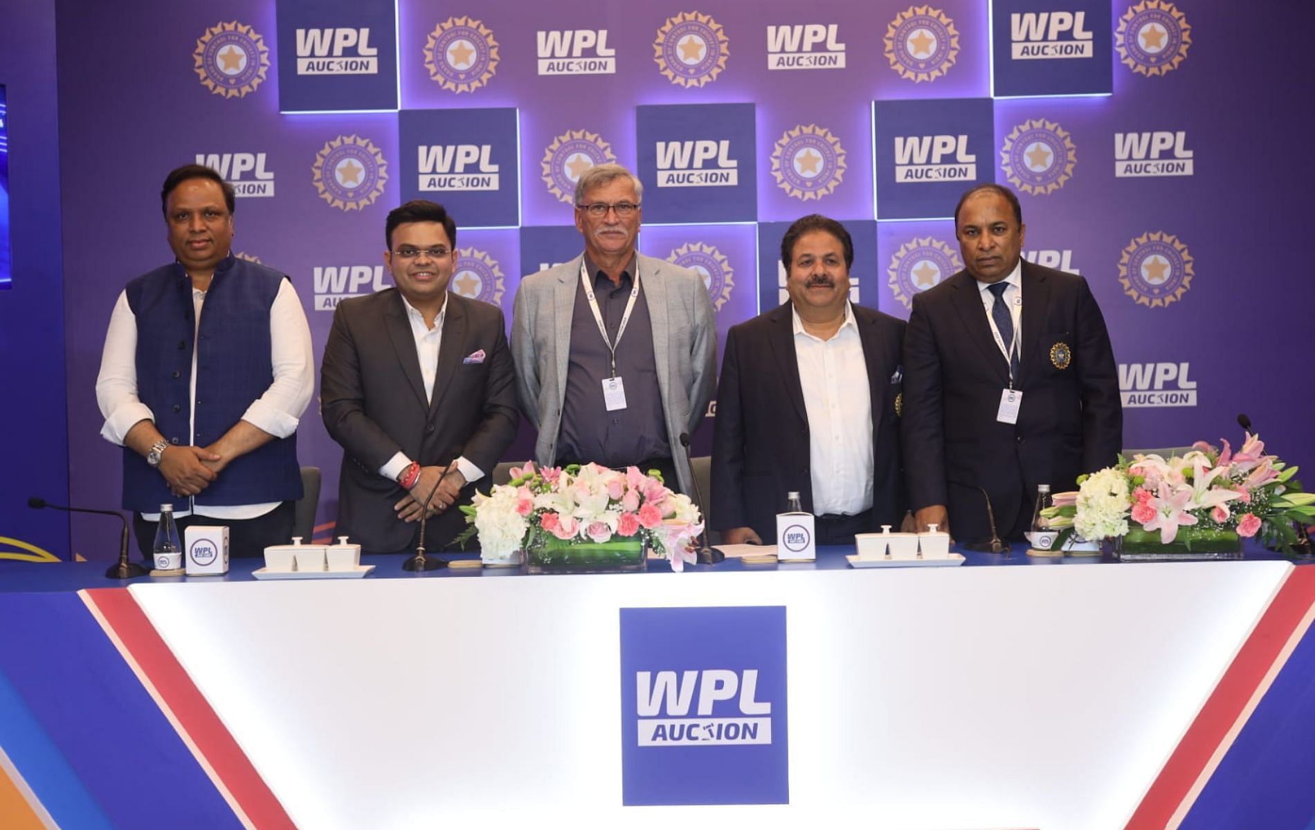 The WPL auction was conducted in Mumbai on Monday. (Pic: Twitter)