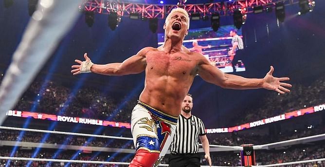 Cody Rhodes responds to video of him helping a child after Royal Rumble victory