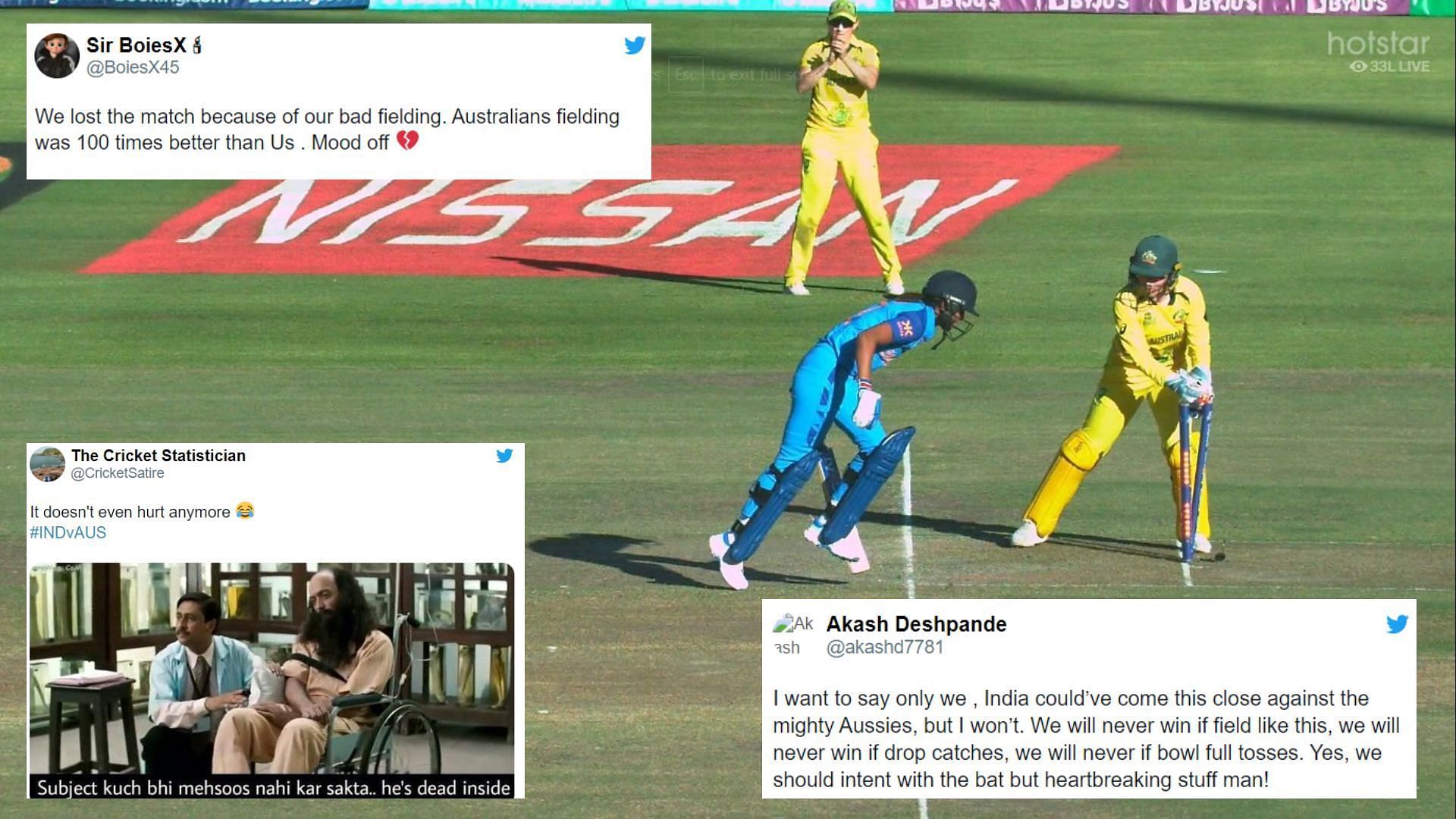Heartbroken fans reacted after the loss (P.C.:Twitter)