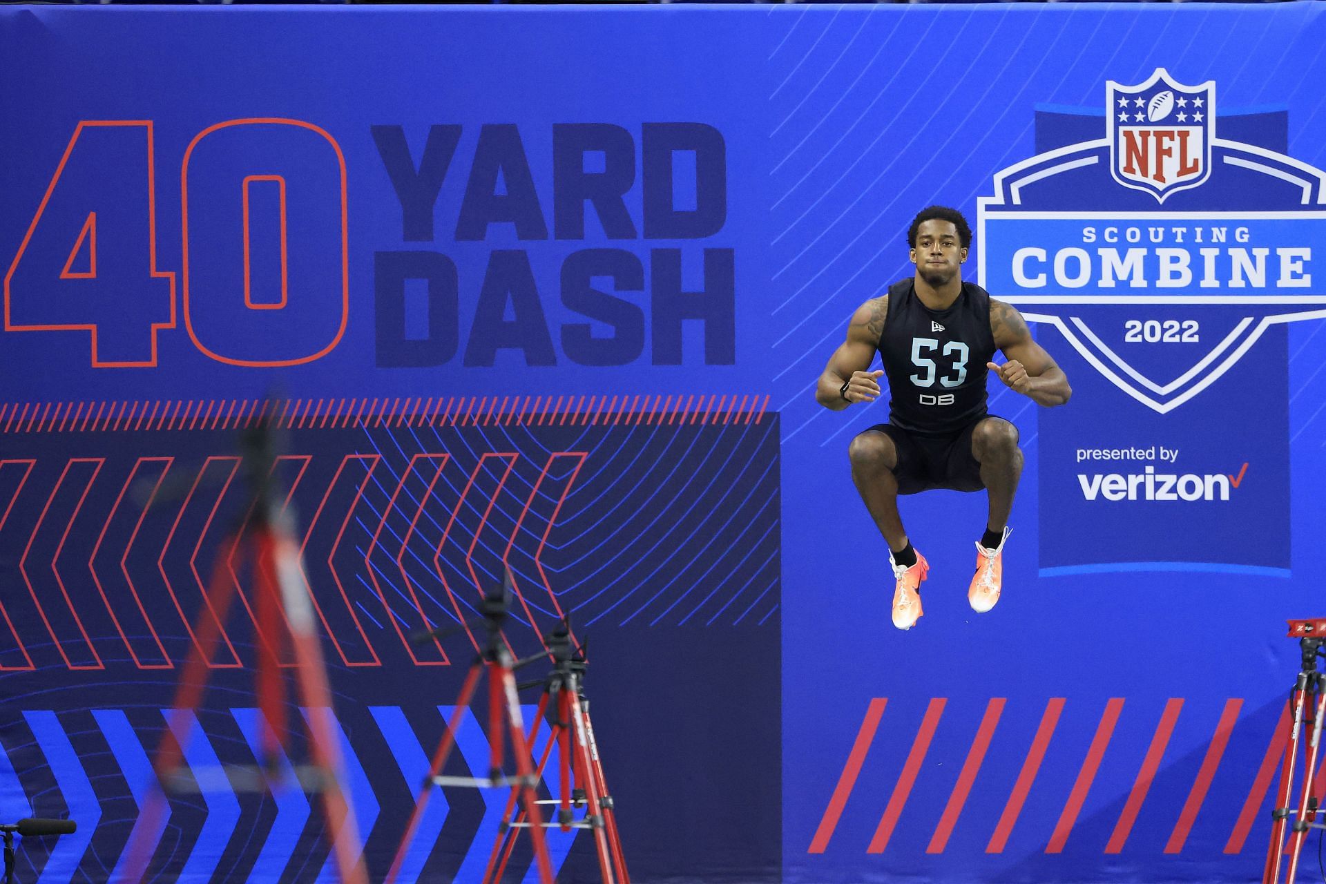 Prospect shows off skills at NFL Combine