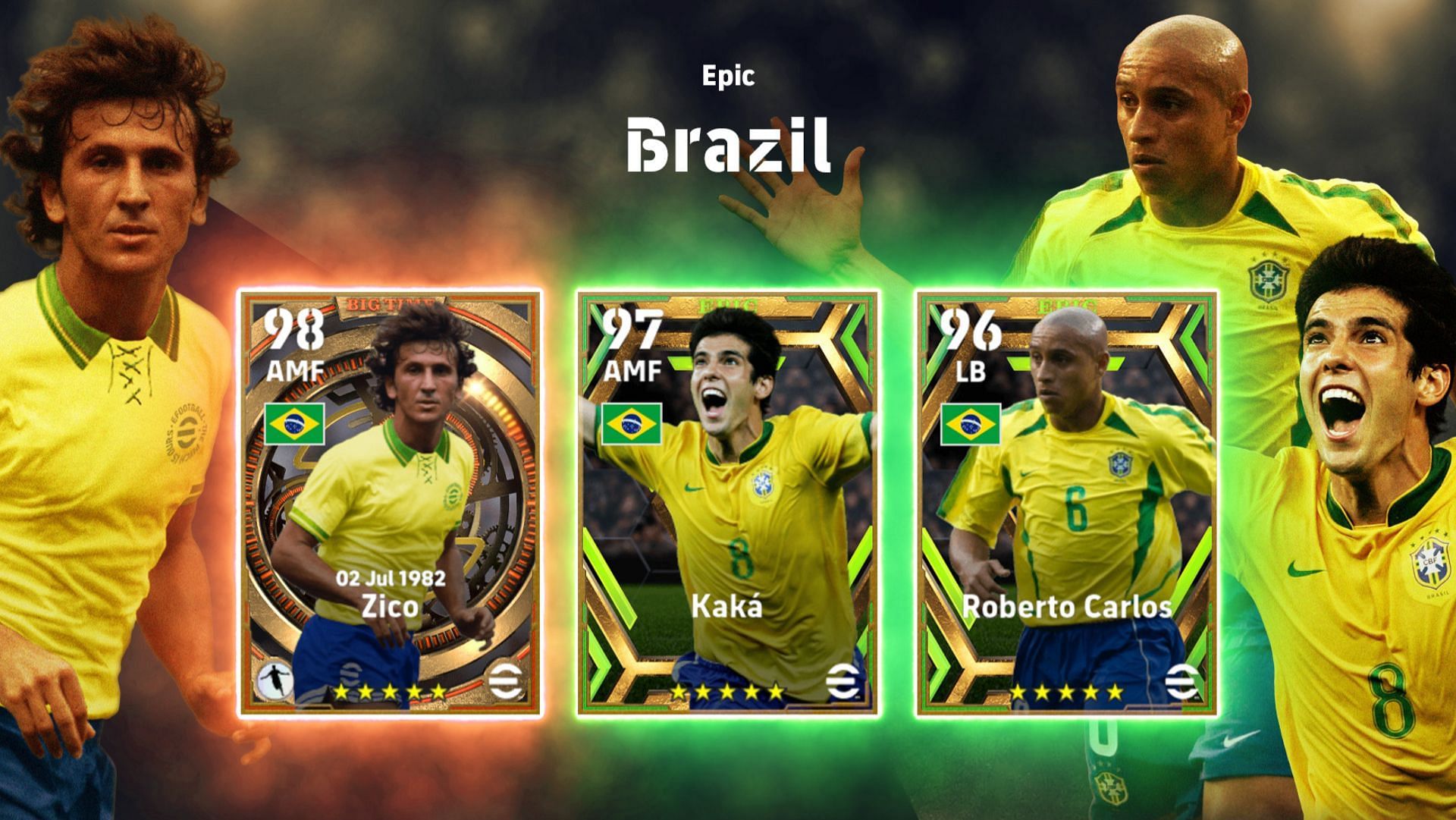 eFootball 2023 players have some great options in the Carnival Campaign free draw (Image via Konami)
