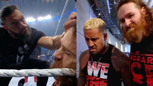 Solo Sikoa sends a two-word message to Sami Zayn after attacking Roman ...