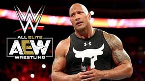 AEW star shares a hilarious message after imitating WWE legend Dwayne "The Rock" Johnson