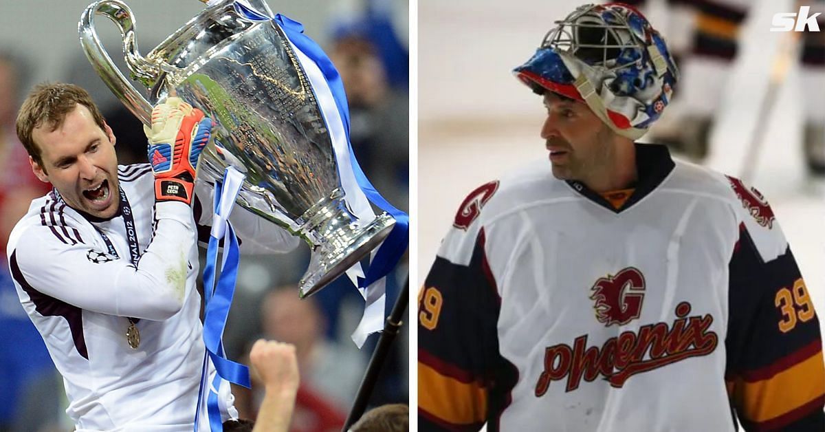 Petr Cech signs for English ice hockey team