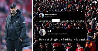 "Strolling in the field like he's Messi," "Time for a move to Braga" - Liverpool fans rip into 'useless' player for performance against Real Madrid