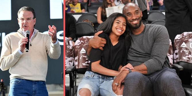 "The way she looked up to him with the eyes and soaking up everything" - Jimmy Connors on Kobe Bryant wanting to pass on his legacy to daughter Gianna