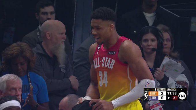 Giannis wrongfully picks starter Ja Morant, leaves LeBron hysterical