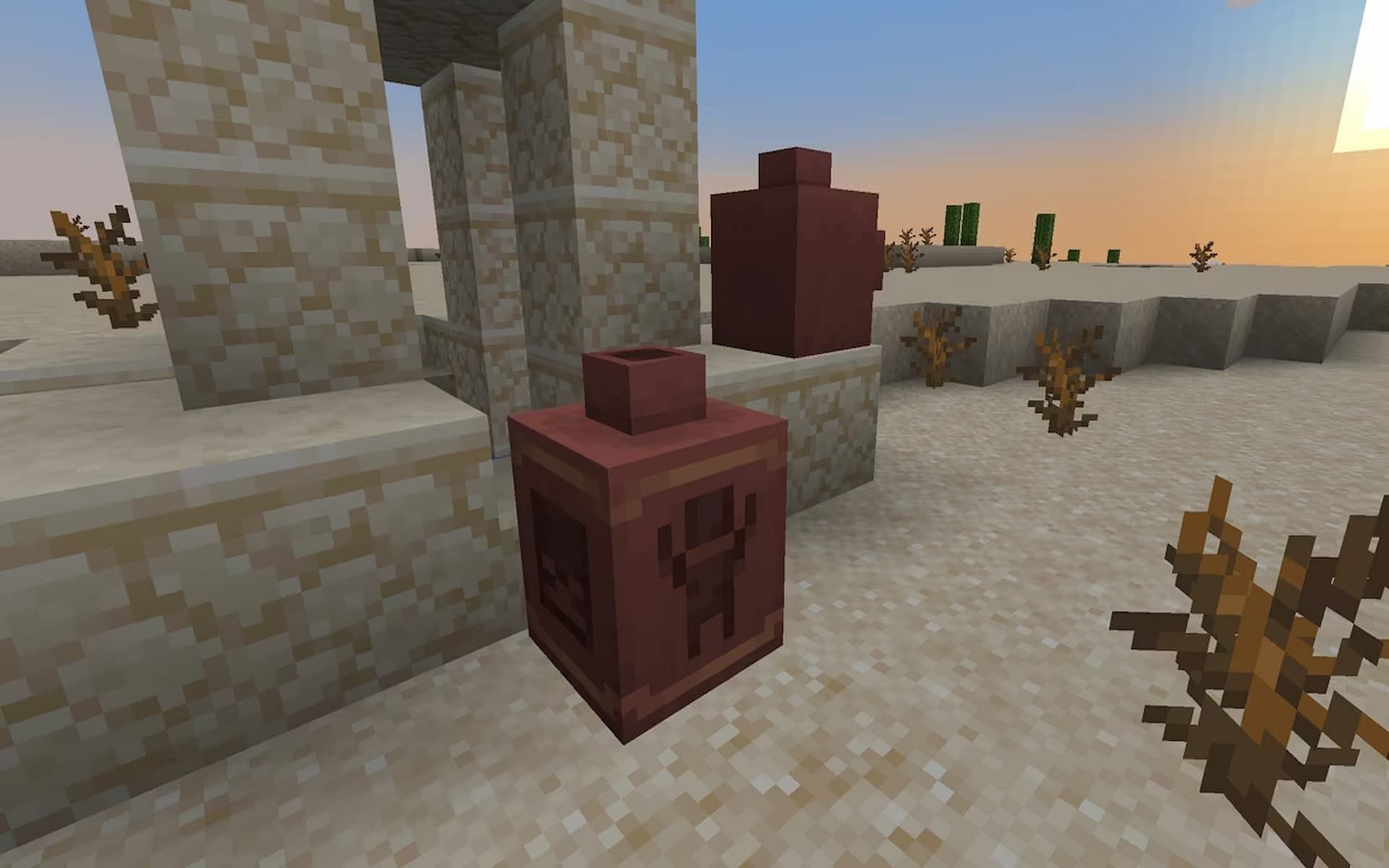 Decorated pots got an update in Minecraft (Image via Mojang)