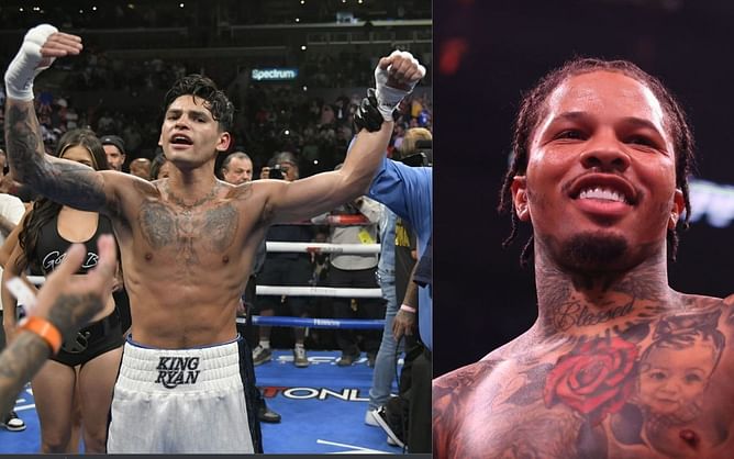 Ryan Garcia dares Gervonta Davis to stop "hiding behind" manager Al Haymon