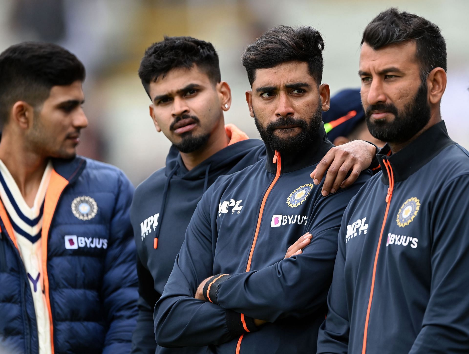 Shreyas Iyer (second from left) could be back in the starting XI in Delhi