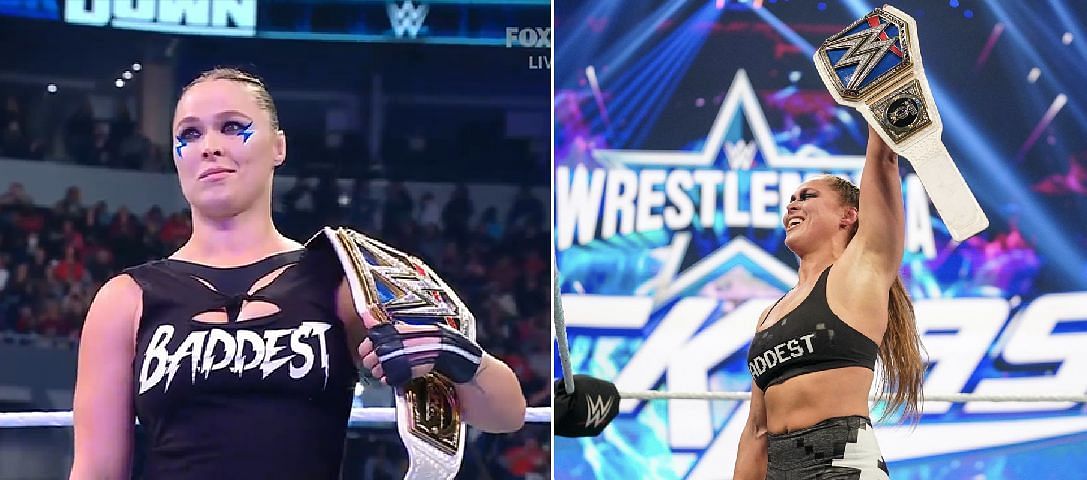 Ronda Rousey appeared on SmackDown this week