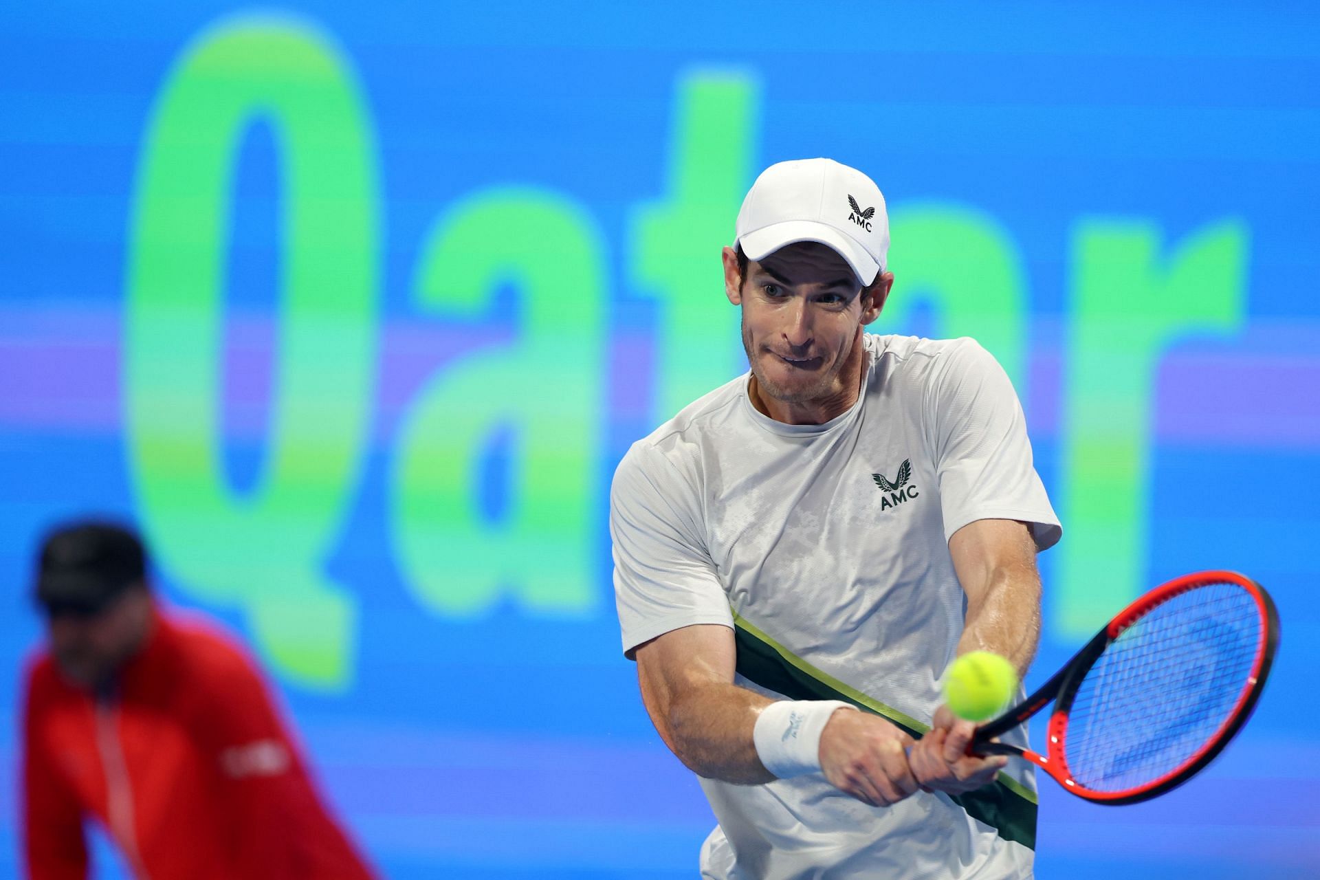Andy Murray at the 2023 Qatar Open