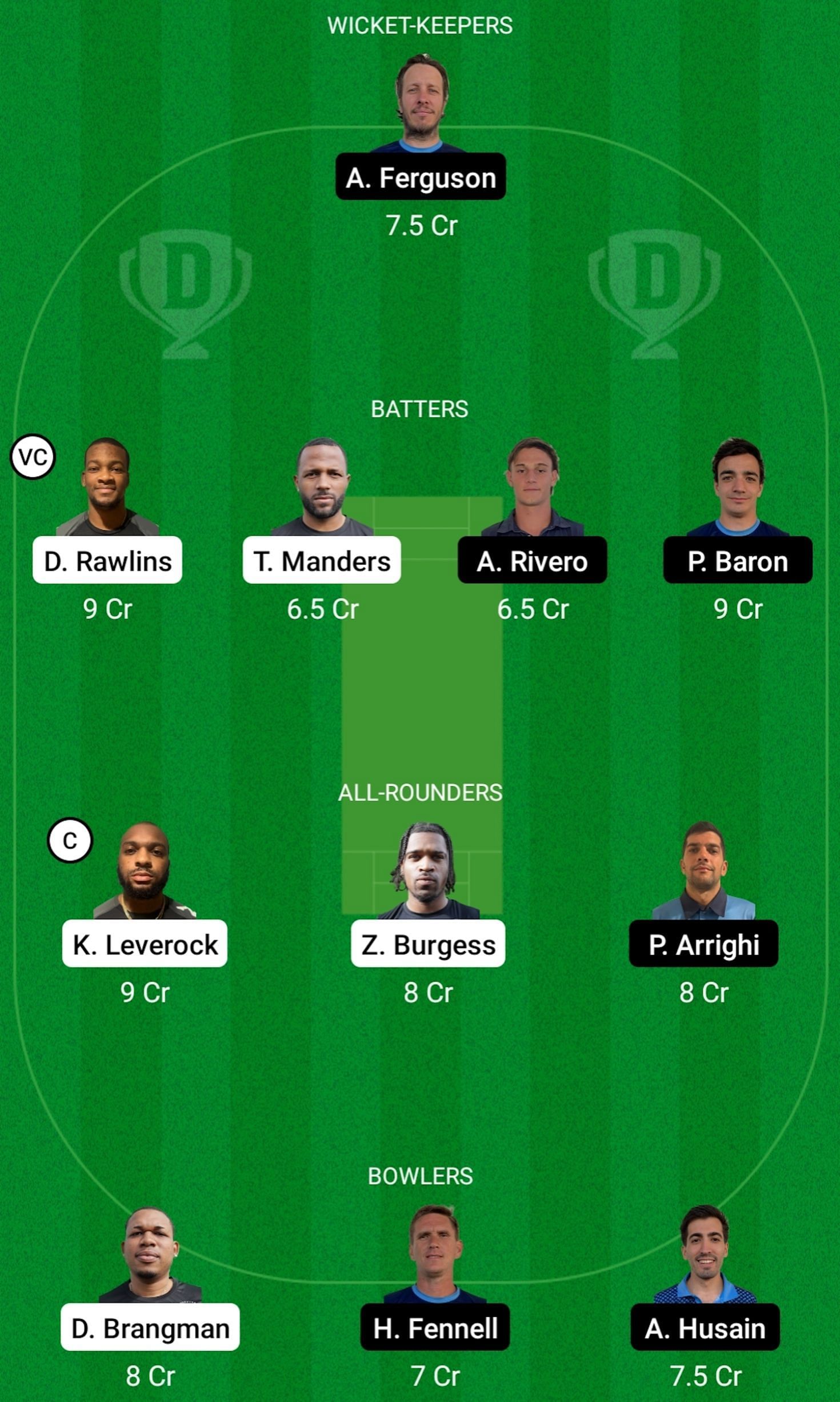 BER vs ARG Dream11 Prediction Team Today, Head-to-Head League