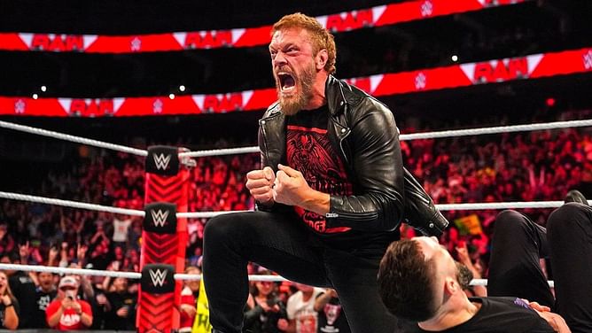 When did Edge say he would retire from WWE for good?