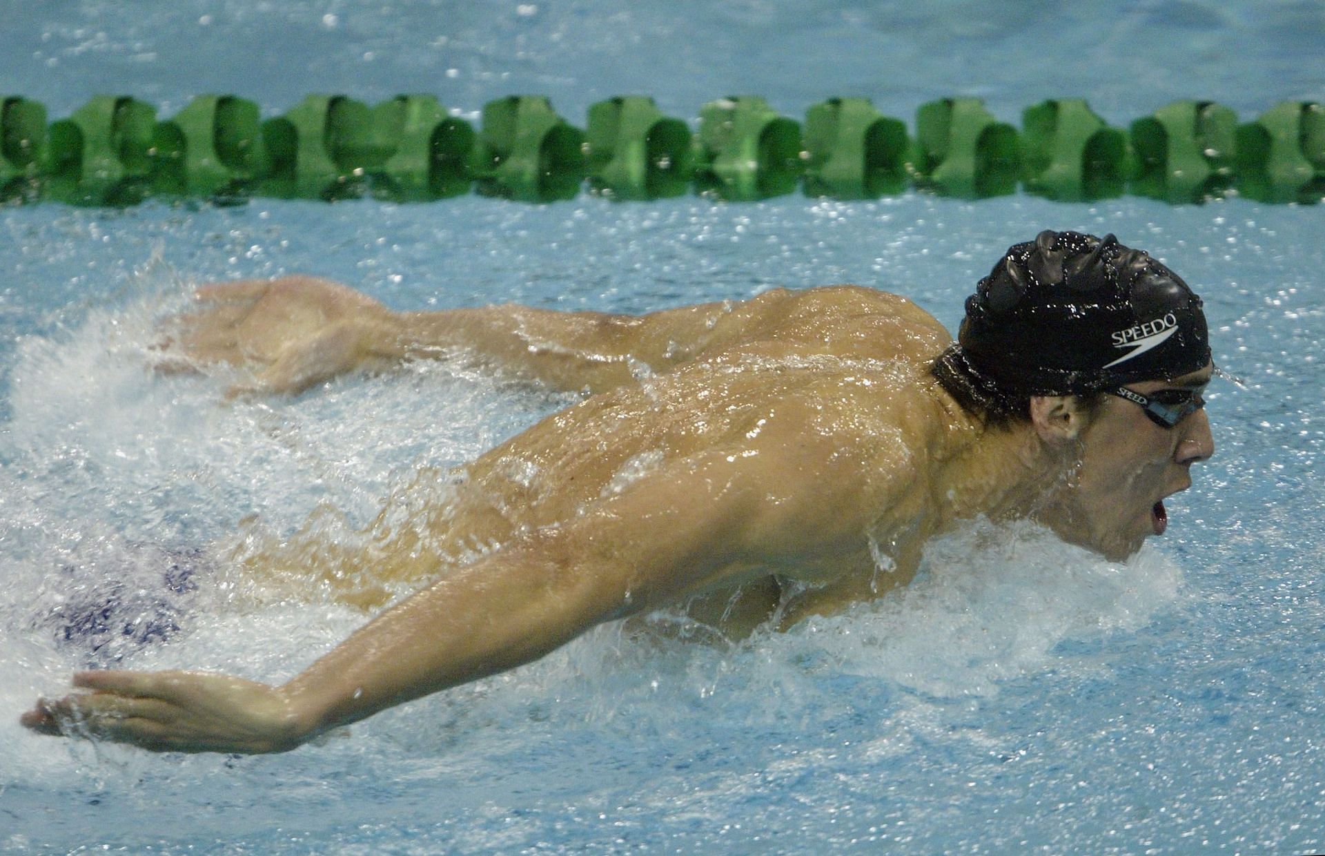 Phelps at the 2003 World Aquatics Championships