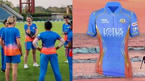 "Here's to sun, the sea"- Mumbai Indians unveil their first-ever WPL jersey