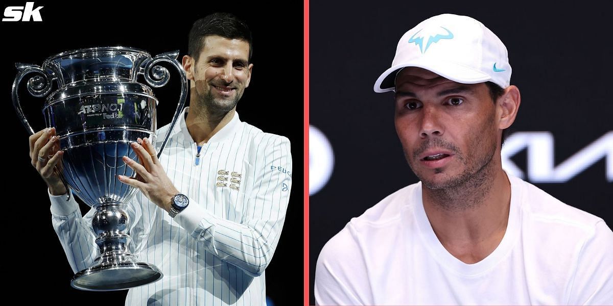 Rafael Nadal predicts Novak Djokovic to finish 2023 as No. 1