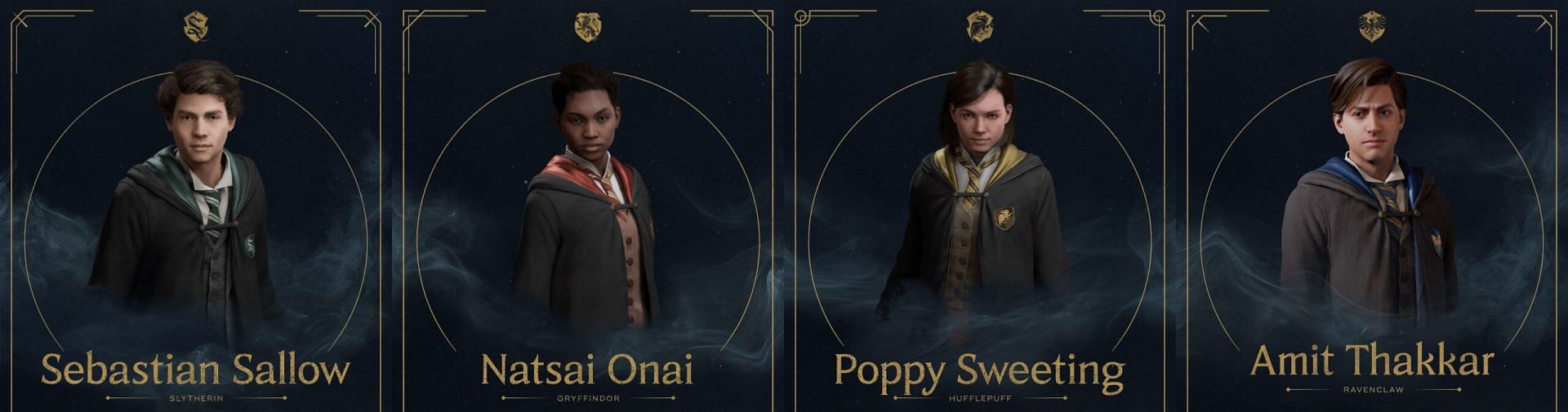 Companions who can be befriended in Hogwarts Legacy (Image Credits: Warner Bros)