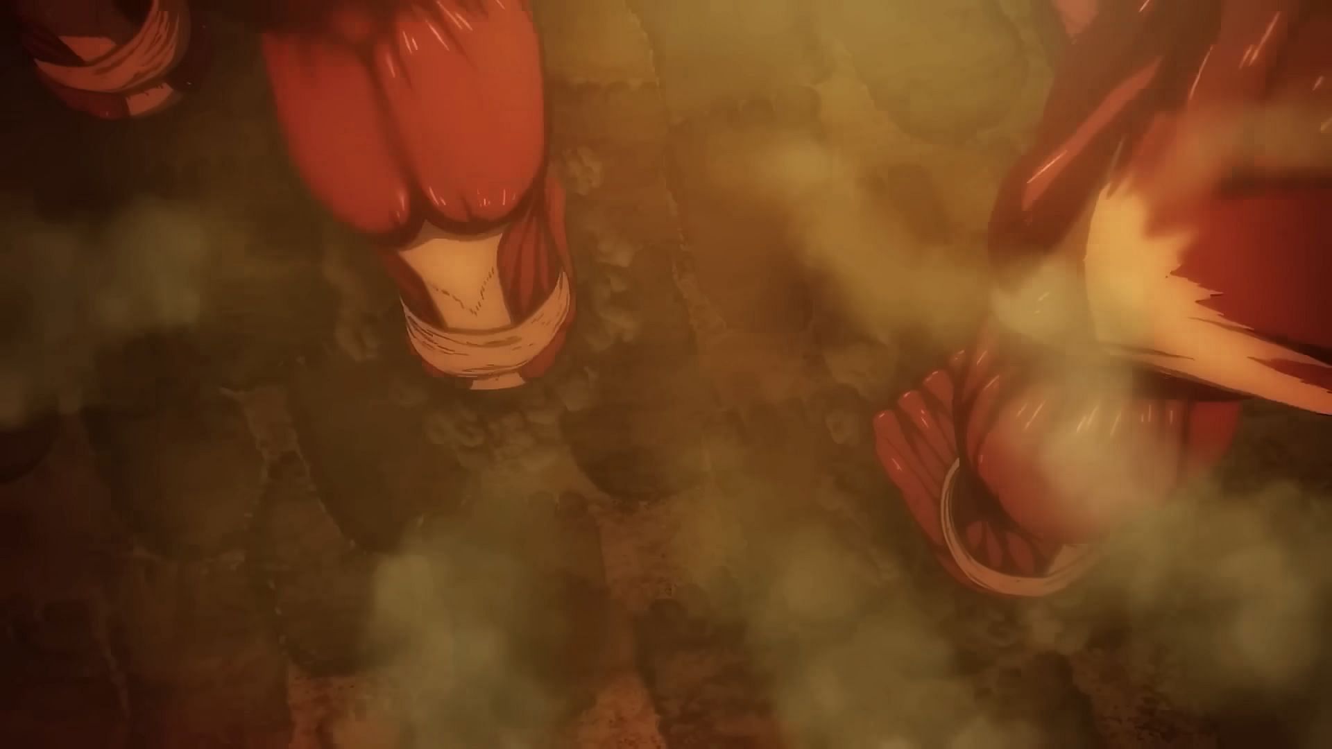 Rumbling as seen in season 4 part 3 trailer (Image via MAPPA)