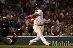 Boston Red Sox fans react as college pitcher nearly plunks Rafael Devers twice in his first spring at-bat: "That pitcher was sending a message early"