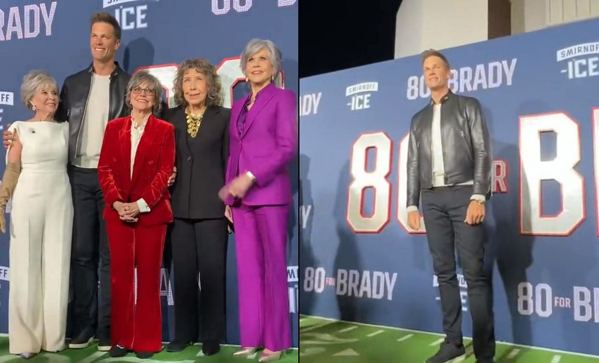 had an amazing time at the LA premiere of @80forbrady @tombrady 