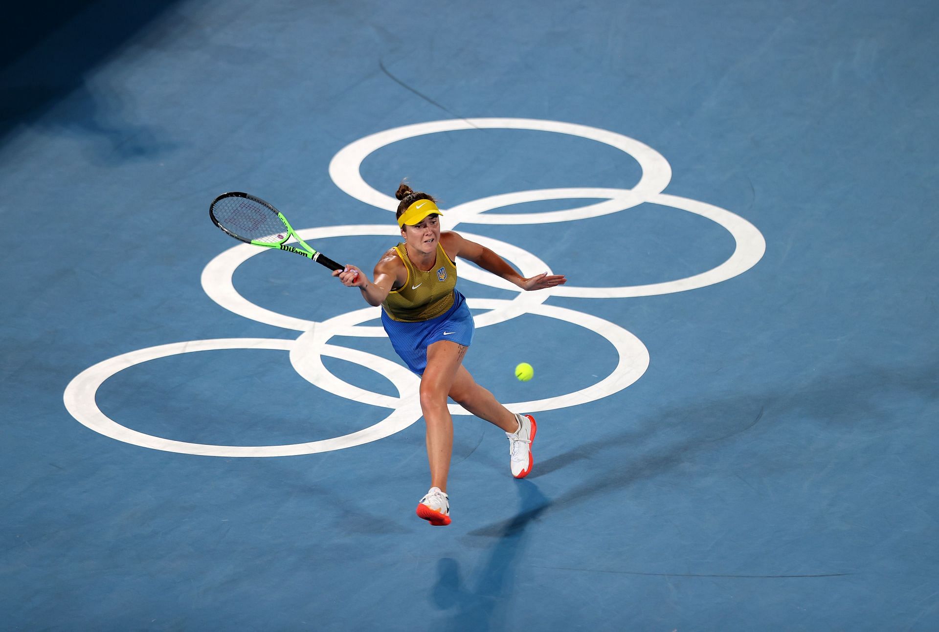 Elina Svitolina at the Tokyo Olympics