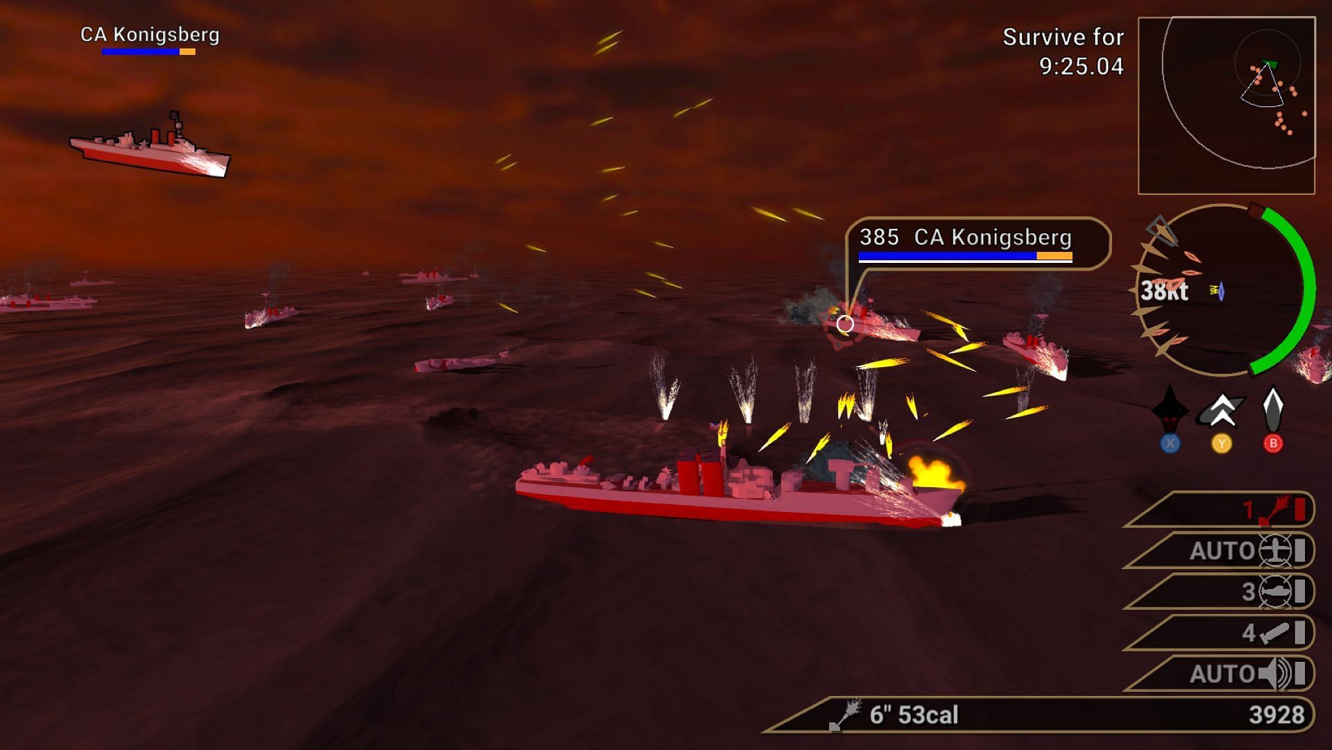 The fun and engaging ship combat (Image via TMA Games)