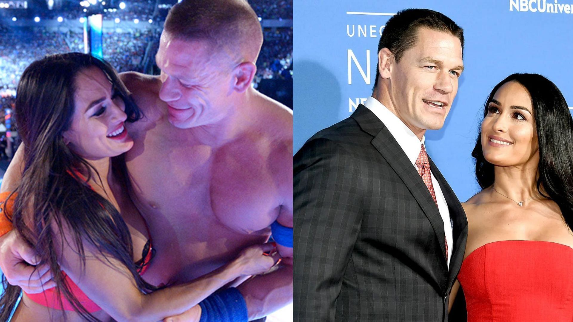Former WWE couple Nikki Bella and John Cena