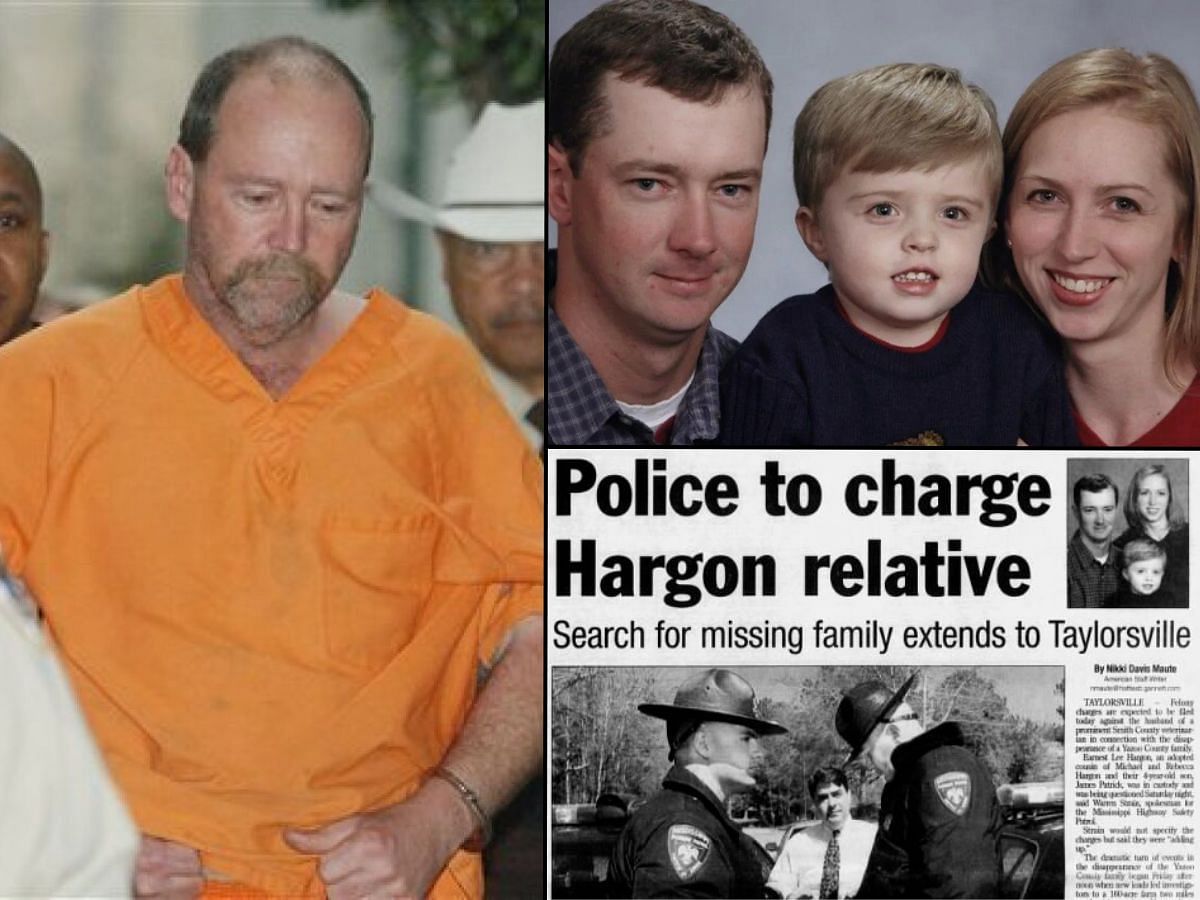 Earnest Lee Hargon convicted in the 2004 killings of a family-of-three (Image via The San Diego Union-Tribune, The Cinemaholic)