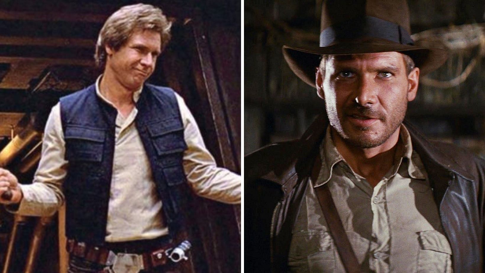 Harrison Ford brings humor and laughter to his respective movies, adding to their appeal as lovable rogue characters (Image via Sportskeeda and Lucasfilm)