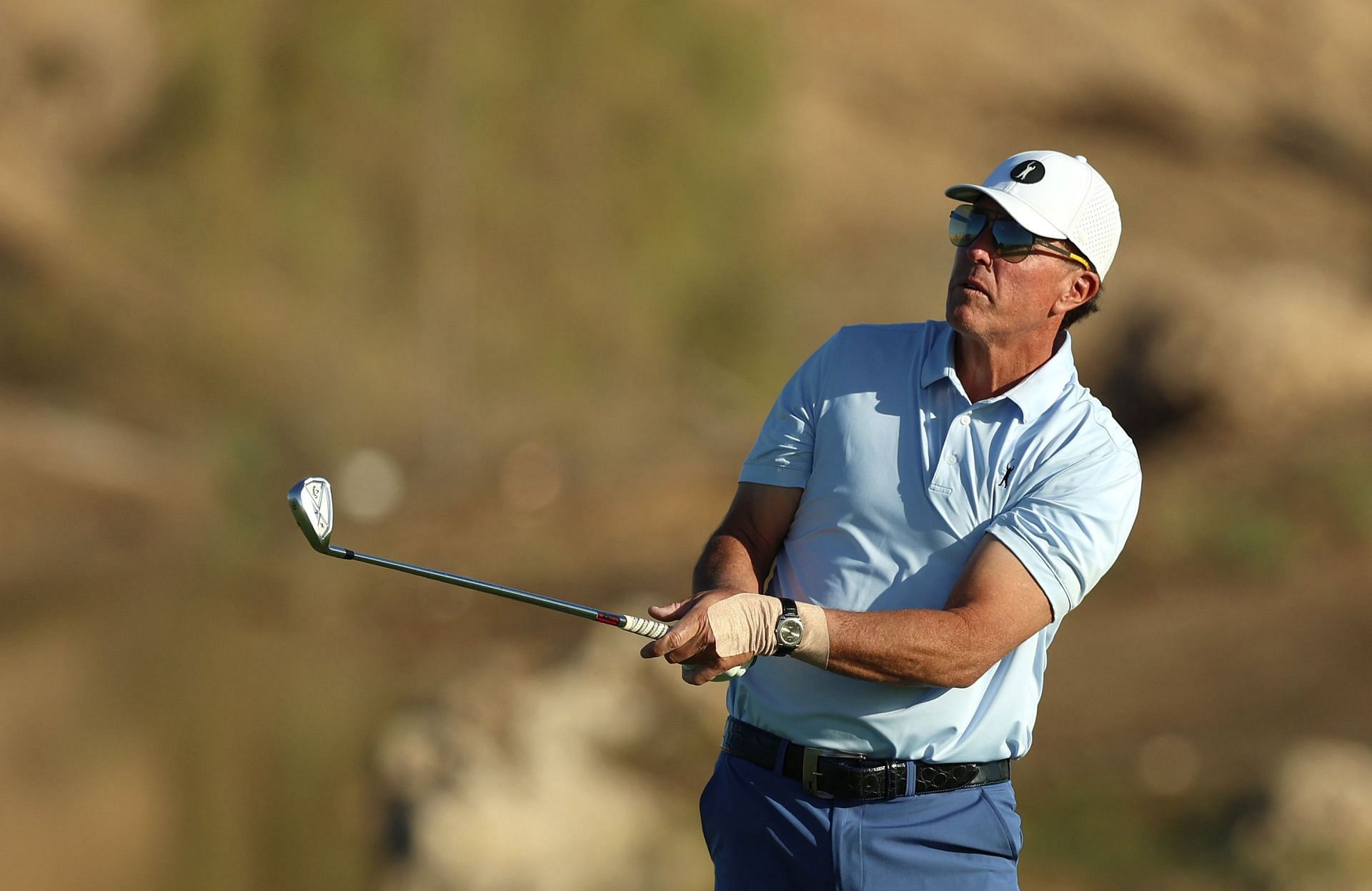 Phil Mickelson failed to make a cut in PIF Saudi International last week