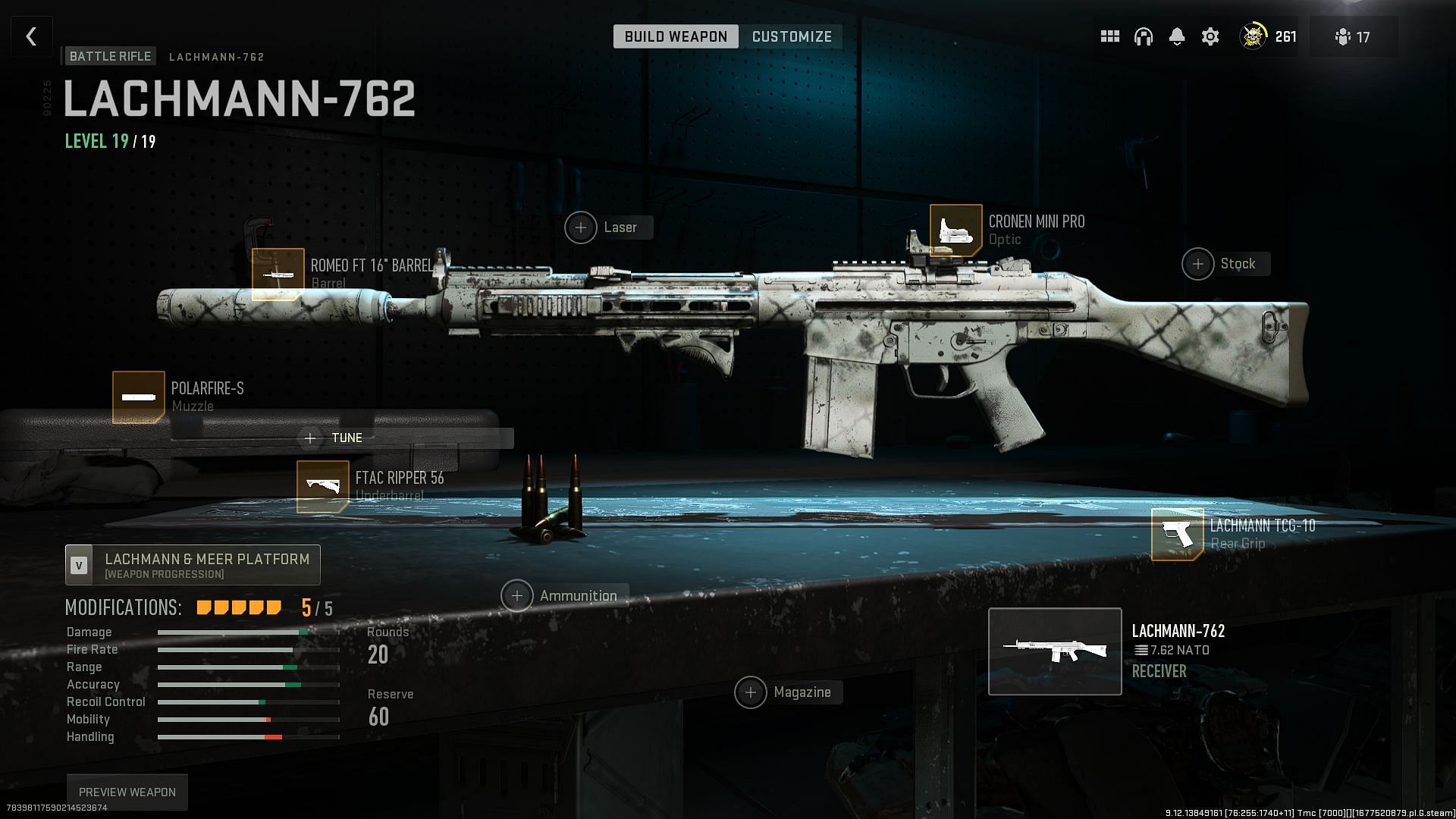 Best Lachmann-762 loadout in Modern Warfare 2 Season 2 (Image via Activision)