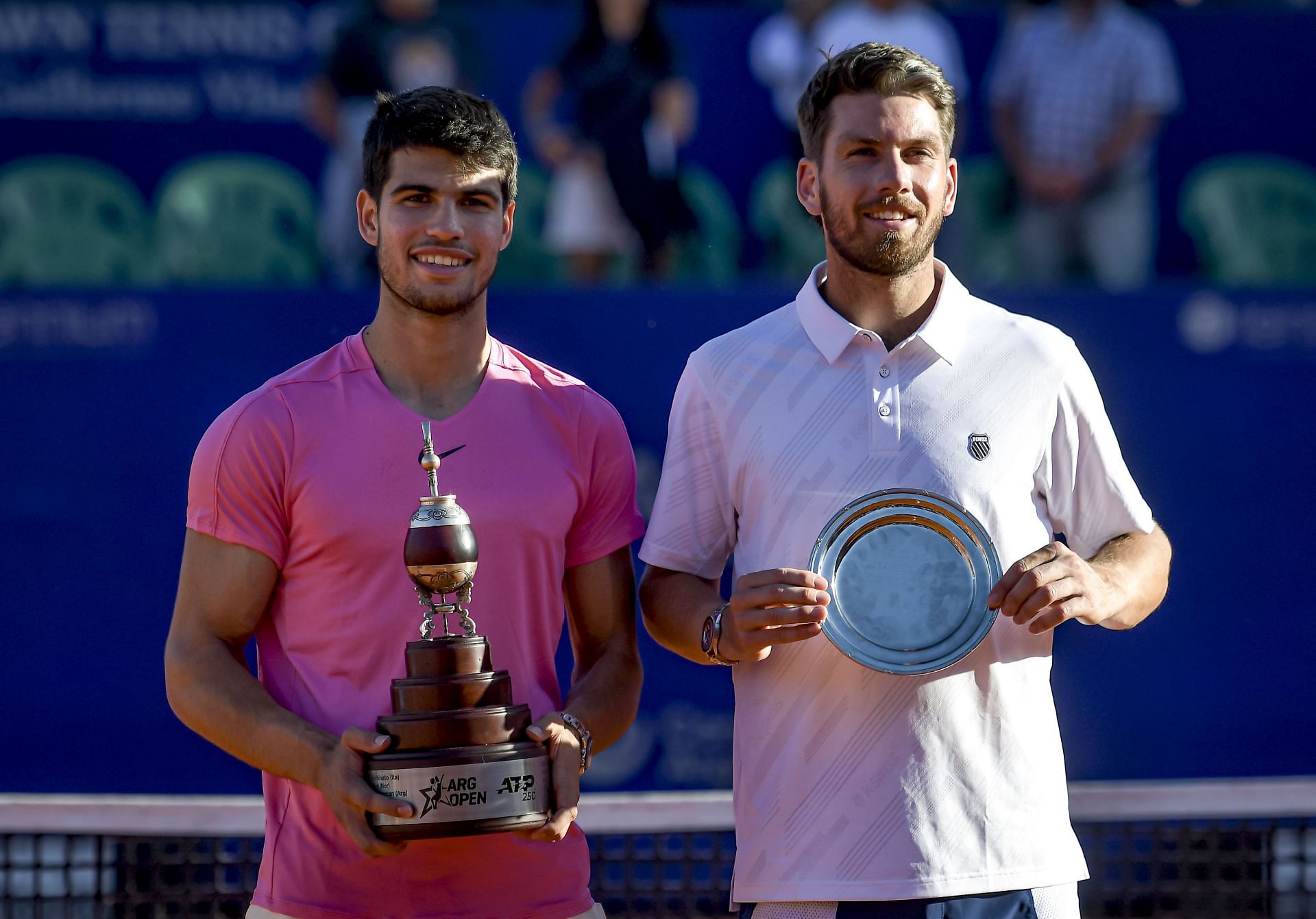 Carlos Alcaraz and Cameron Norrie at 2023 Argentina Open final