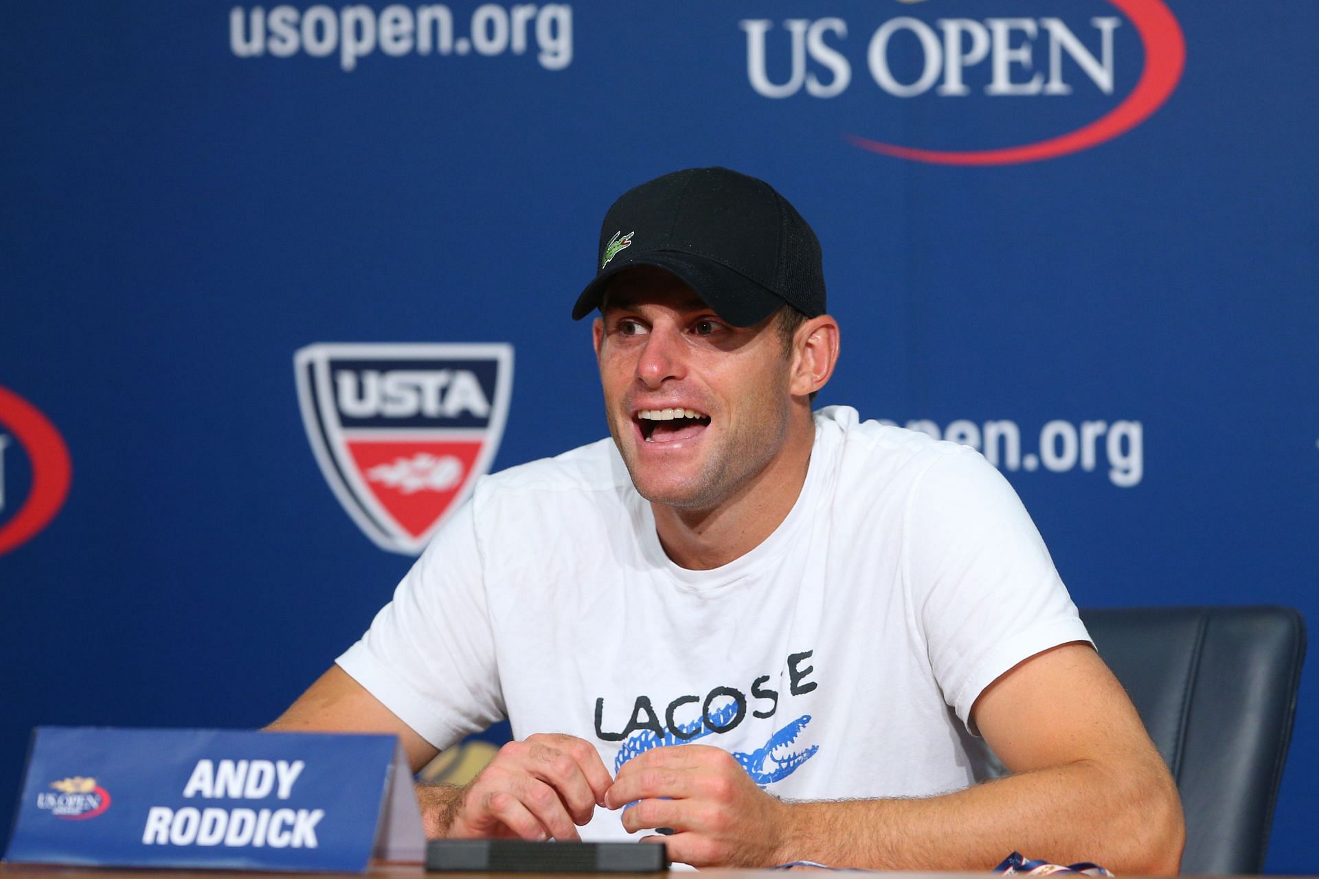 Andy Roddick at the 2012 US Open