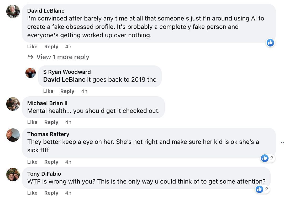 Social media users share crazy reactions after Brittney shared many posts about her love, Bryan. (Image via Facebook)