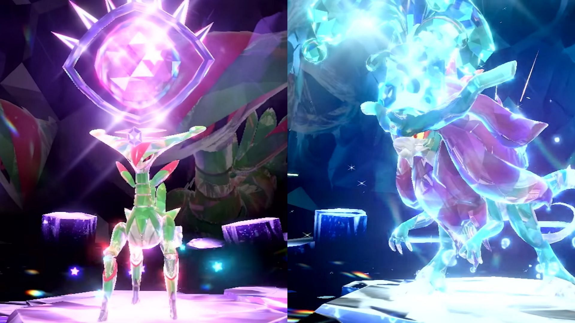 Walking Wake and Iron Leaves have made their debuts (Image via Pokemon Scarlet and Violet)